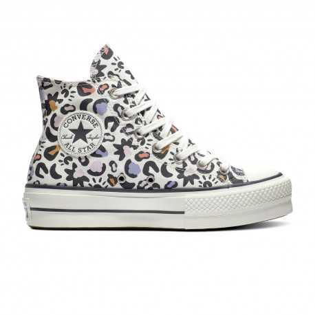 Chuck taylor all star lift hi - Egret/multi/black