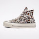 CONVERSE, Chuck taylor all star lift hi, Egret/multi/black