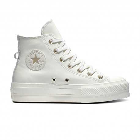 Chuck taylor all star lift hi - Egret/egret/light gold