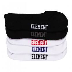 ELEMENT, Low-rise socks 5 p., Multico