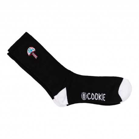 Shrooms socks - Flint black