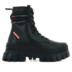 PALLADIUM, Revolt boot lth, Black/black