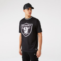 NEW ERA, Nfl taping oversized tee lasrai, Blk