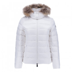 JUST OVER THE TOP, Luxe ml capuche gf, Blanc