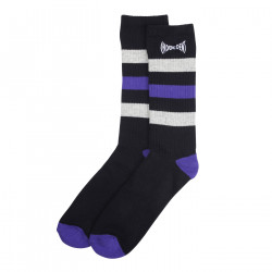 INDEPENDENT, Span stripe socks, Black