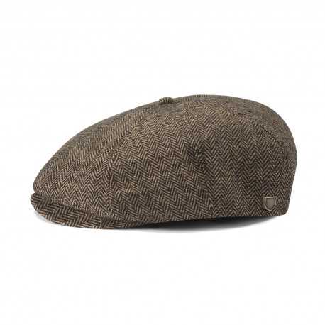 Brood snap cap - Brown/khaki