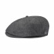 BRIXTON, Brood snap cap, Grey/black