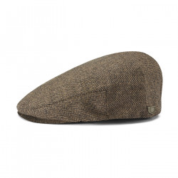 BRIXTON, Hooligan snap cap, Brown/khaki