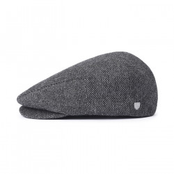 BRIXTON, Hooligan snap cap, Grey/black