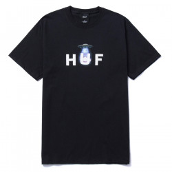 HUF, T-shirt abducted ss, Black