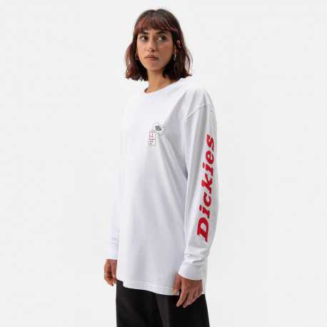 Jf graphic ls tee - White