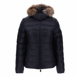 JUST OVER THE TOP, Luxe ml capuche gf, Black
