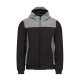 JUST OVER THE TOP, Paco ml capuche softshell, Noir / reflective