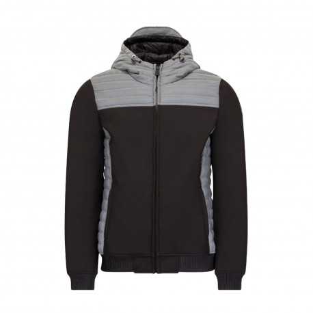 Paco ml capuche softshell - Noir / reflective