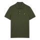 LYLE AND SCOTT, Plain polo shirt, Olive