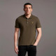 LYLE AND SCOTT, Plain polo shirt, Olive