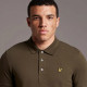 LYLE AND SCOTT, Plain polo shirt, Olive