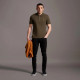 LYLE AND SCOTT, Plain polo shirt, Olive