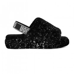 UGG, W fluff yeah metallic sparkle, Blk