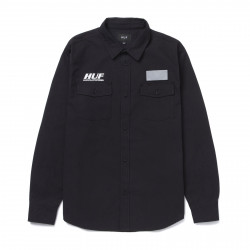 HUF, Chemise porter ls work, Black