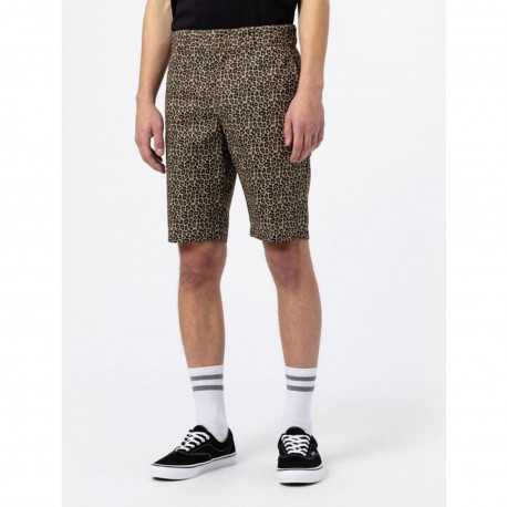 Silver firs short - Leopard print