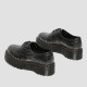 DR. MARTENS, 1461 quad, Croc gunmetal wild croc emboss