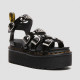 DR. MARTENS, Blaire ii quad chain, Black patent lamper