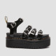 DR. MARTENS, Blaire ii quad chain, Black patent lamper