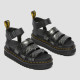 DR. MARTENS, Blaire, Gunmetal wild croc emboss