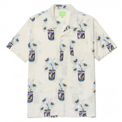 HUF, Chemise ss canned ss resort top, Off white