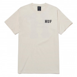 HUF, T-shirt ss essentials classic h, Natural