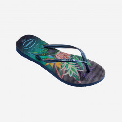 HAVAIANAS, Slim tropical, Navy blue