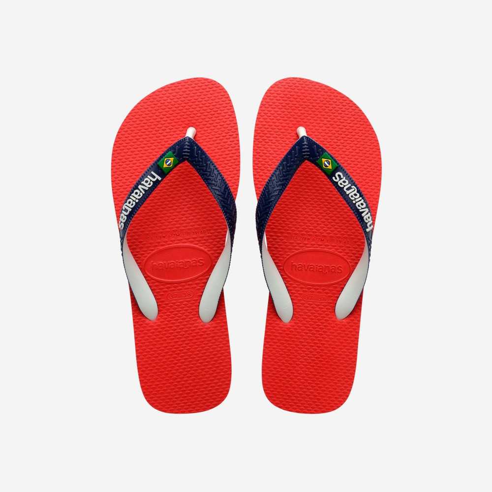 Tongs Havaianas Brasil Mix - Modèle Mixte Unisexe, Fabriqué Au Brésil, Semelle Légère Et Antidérapante