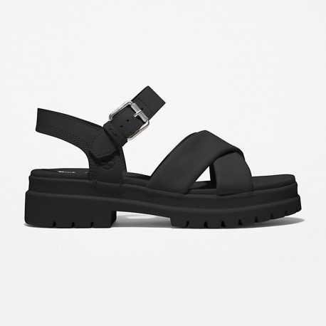 London vibe backstrap sandal - Jet black