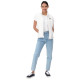 JUST OVER THE TOP, Seda sans manche basique, Blanc