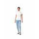 JUST OVER THE TOP, Seda sans manche basique, Blanc