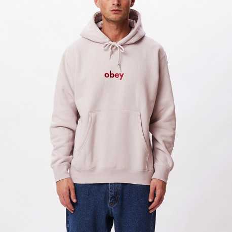 Obey lowercase hood - Purple paste