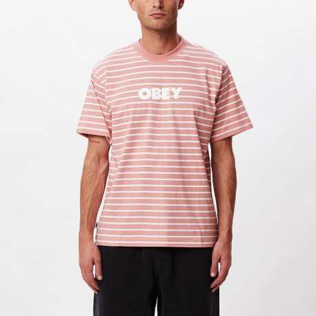 Bold times tee ss - Pink amethyst