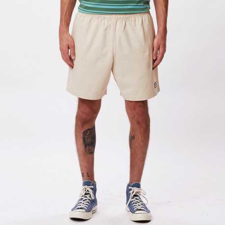 Easy relaxed twill short - Clay