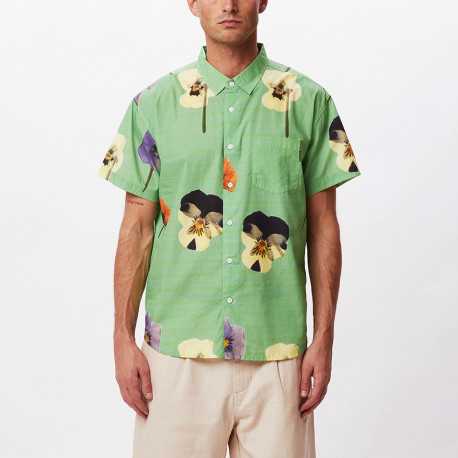 Redux woven - Seaweed green multi