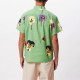 OBEY, Redux woven, Seaweed green multi