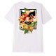 OBEY, Obey floral icon face, White