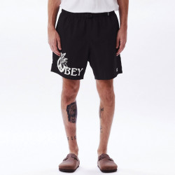 OBEY, Easy peace angel short, Black