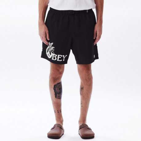 Easy peace angel short - Black