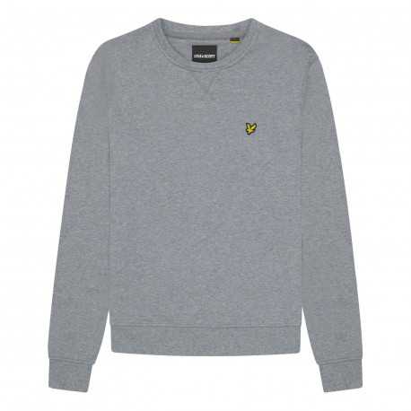 Crew neck sweatshirt - Mid grey marl