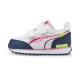 PUMA, Future rider td v inf, Puma white-dark denim-prism pink