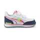 PUMA, Future rider td v inf, Puma white-dark denim-prism pink