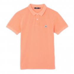 JUST OVER THE TOP, Cherbourg polo basique mc, Orange fluo