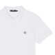 JUST OVER THE TOP, Cherbourg polo basique mc, Blanc