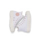 CONVERSE, Chuck taylor all star lift crafted canvas platform, White/egret/pink clay